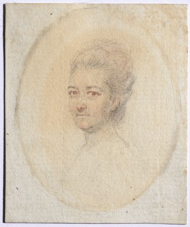 Portrait of a Woman, c. 1775. John I Smart (British, 1741-1811). Graphite and wash on laid paper;