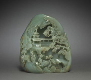 Miniature Mountain with Daoist Paradise, 1736-1795. China, Qing dynasty (1644-1911), Qianlong reign