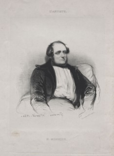 Henri (Bonaventure) Monnier, 1840. Paul Gavarni (French, 1804-1866). Lithograph