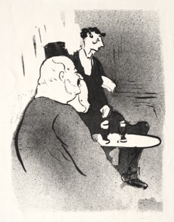 Ducarre aux ambassadeurs, 1893. Henri de Toulouse-Lautrec (French, 1864-1901). Lithograph