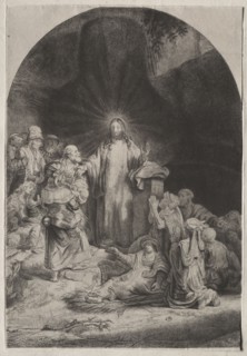 The Hundred Guilder Print, c. 1649. Rembrandt van Rijn (Dutch, 1606-1669). Etching, drypoint, and
