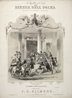 The Dinner Bell Polka - Sheet Music Cover. Winslow Homer (American, 1836-1910). Lithograph