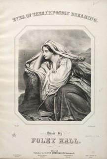 Ever of Thee, I'm Fondly Dreaming - Sheet Music Cover. Winslow Homer (American, 1836-1910).
