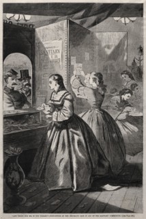 "Any Thing for Me, If you Please?" - Post-Office of the Brooklyn Fair in Aid of the Sanitary