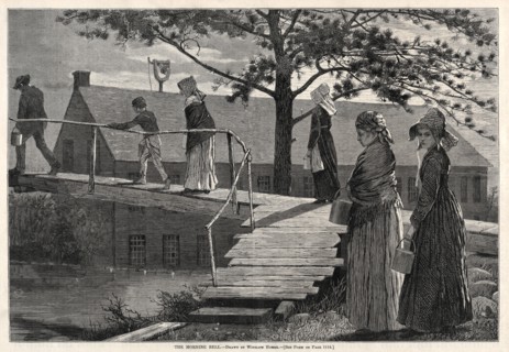 The Morning Bell, 1873. Winslow Homer (American, 1836-1910). Wood engraving