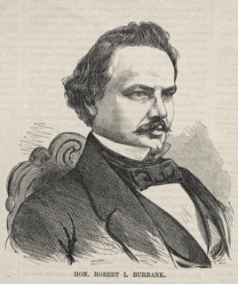 Hon. Robert I. Burbank, 1857. Winslow Homer (American, 1836-1910). Wood engraving