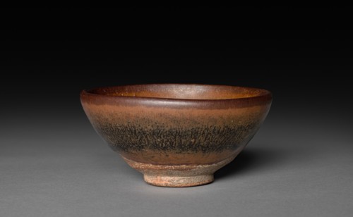 Tea Bowl: Jian ware, 960-1279. China, near Shui ch'i, Song dynasty (960-1279). Purplish brown