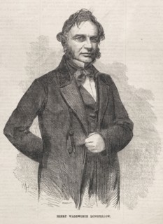 Henry Wadsworth Longfellow, 1858. Winslow Homer (American, 1836-1910). Wood engraving
