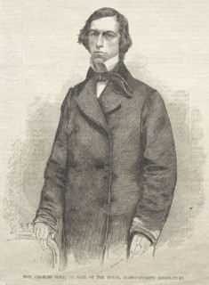 Hon. Charles Hale, Speaker of the House, Massachusetts Legislature, 1859. Winslow Homer (American,