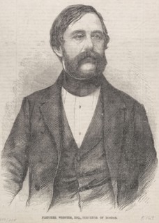 Fletcher Webster, Esq., Surveyor of Boston, 1859. Winslow Homer (American, 1836-1910). Wood