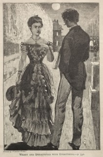 Weary and Dissatisfied with Everything, 1869. Winslow Homer (American, 1836-1910). Wood engraving
