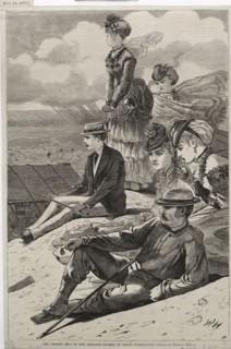 The Coolest Spot in New England - Summit of Mount Washington, 1870. Winslow Homer (American,