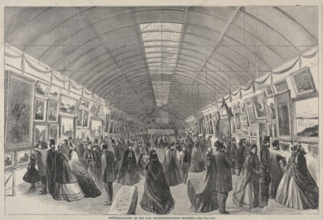 Picture Gallery of the Fair, Fourteenth Street Building. Winslow Homer (American, 1836-1910). Wood