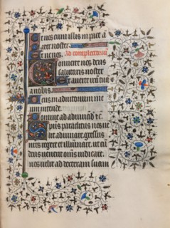 Book of Hours (Use of Paris): Decorated Initial, c. 1420. Follower of Boucicaut Master (French,