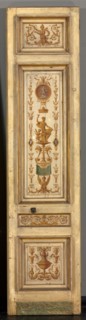 Double-leaf Doors, 1790s. Pierre Rousseau (French, 1751-1829). Oil on wood; unframed: 274 x 63 cm