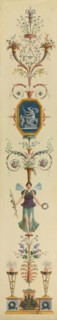 Decorative Panel, 1790s. Pierre Rousseau (French, 1751-1829). Oil on canvas; unframed: 264 x 55 x 3