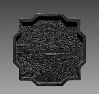Ink Cake, 1736-95. China, Qing Dynasty (1644-1911), Qianlong reign (1736-95). Ink cake; overall: 3