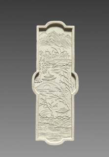 Ink Cake, 1736-95. China, Qing Dynasty (1644-1911), Qianlong reign (1736-95). Ink cake; overall: 9