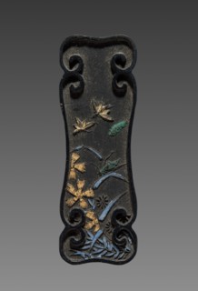 Ink Cake, 19th Century. China, Qing dynasty (1644-1911). Ink cake; overall: 2.2 cm (7/8 in.).
