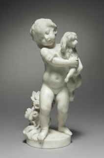 Faithful Love, 1800s. After Augustin Pajou (French, 1730-1809). Marble; without base: 26 x 10.9 x