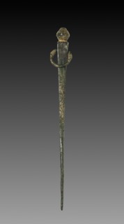 Cotter Pin for Chariot, 2nd-1st Millenium BC. Iran, Luristan (?), 2nd-1st Millenium BC. Bronze;