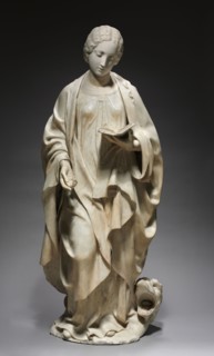 Saint Margaret, c. 1520-1530. Antonello Gaggini (Italian, 1478-1536). Marble; overall: 139.7 x 54.6