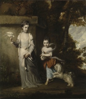 Portrait of the Ladies Amabel and Mary Jemima Yorke, c. 1761. Joshua Reynolds (British, 1723-1792).