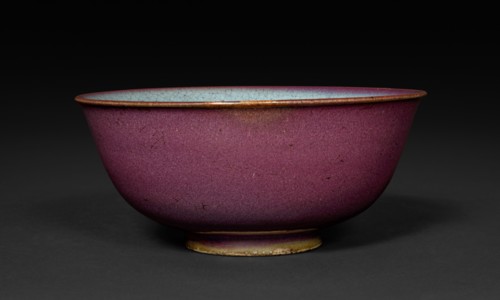 Bowl: Jun ware, 14th-15th Century. South China, Yuan dynasty (1271-1368) - Ming dynasty (1368-1644)