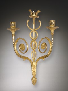 Pair of Louis XVI Style Candle Brackets, c. 1775-1790. France, style of Louis XVI, 18th Century.