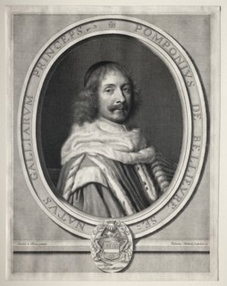Pompone II de Bellière. Robert Nanteuil (French, 1623-1678). Engraving