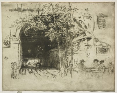 The Traghetto, 1880. James McNeill Whistler (American, 1834-1903). Etching