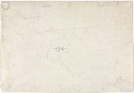 Sketch for a Landscape (verso), 1827. Jean Baptiste Camille Corot (French, 1796-1875). Graphite;