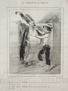 Carnaval, 1841-1843. Paul Gavarni (French, 1804-1866). Lithograph
