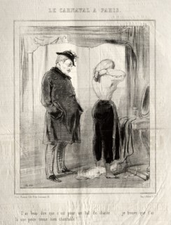 Carnaval, 1841-1843. Paul Gavarni (French, 1804-1866). Lithograph