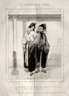 Carnaval, 1841-1843. Paul Gavarni (French, 1804-1866). Lithograph