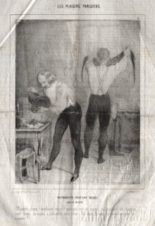 Les Plaisirs Parisiens:  Preparatifs pour une soiree.  Luxe et misère.  Maudite plume!  mèchante