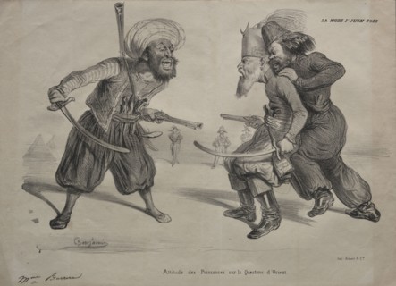Positions of Power on the Question of the Orient, 1839. Benjamin (Benjamin Roubaud) (French,