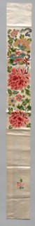 Sleeve Band, 1880 - 1940. China, late 19th - 20th century. Embroidery, silk; overall: 82.3 x 9.5 cm