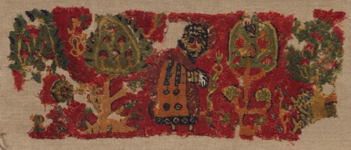 Fragment, Probably a Border from the Hem of a Tunic, 800s (?). Egypt, late Abbasid or Tulunid