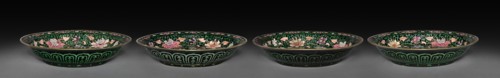 Set of Dishes, 1736-1795. China, Qing dynasty (1644-1912), Qianlong reign (1735-1795). Porcelain
