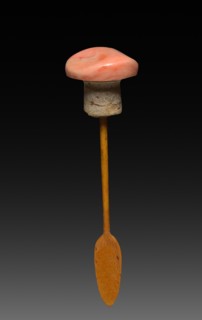 Snuff Bottle with Stopper (stopper), 1723-1735. China, Jiangxi province, Jingdezhen kilns, Qing