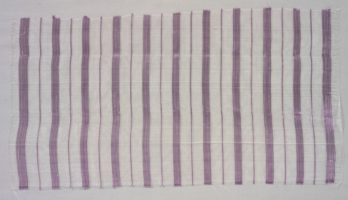 Piña Cloth, mid-19th century. Philippines, mid-19th century. Piña fiber; overall: 27.5 x 51 cm (10