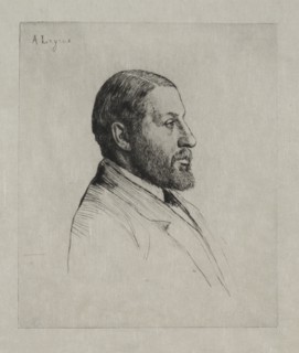 Murray Marks. Alphonse Legros (French, 1837-1911). Drypoint
