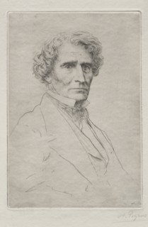 Hector Berlioz. Alphonse Legros (French, 1837-1911). Drypoint