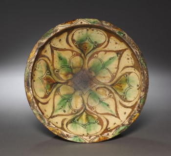 Bowl, 1100s-1200s. Northwest Iran, Aghkand (Azerbaijan area), 12th-13th century. Earthenware with