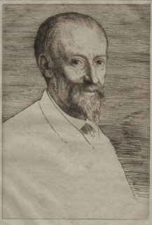 Auguste Poulet-Malassis. Alphonse Legros (French, 1837-1911). Etching
