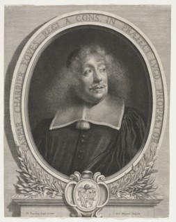 Gaspard Charrier. Antoine Masson (French, 1636-1700). Engraving