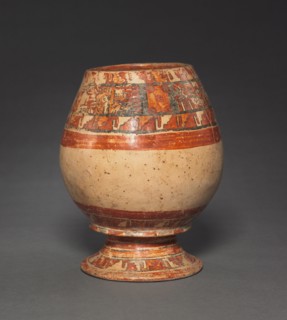 Vase, 1000-1550. Costa Rica, Filadelphia. Earthenware; diameter of mouth: 13.4 cm (5 1/4 in.);