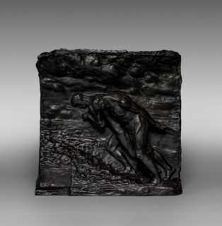The Soil, c. 1890 - 1900. Constantin Meunier (Belgian, 1831-1905). Bronze; overall: 44.5 x 45.8 x