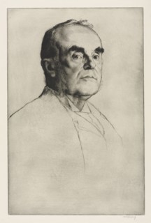 James E. Christie, 1911. William Strang (British, 1859-1921). Drypoint